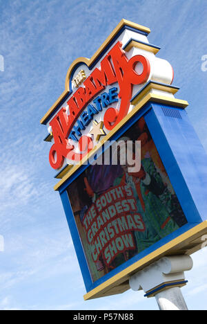 Alabama Theater an Barefoot Landing North Myrtle Beach, SC USA Stockfoto