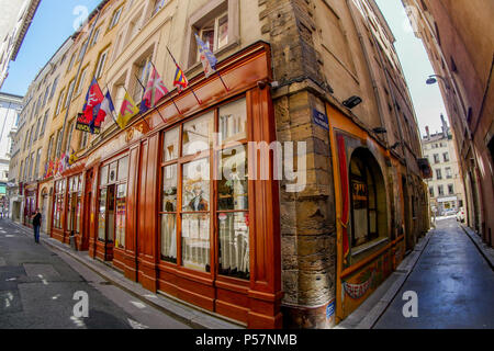 Café des Verbände, Lyon, Frankreich Stockfoto