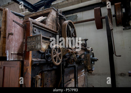 Das verlassene Ton Färbereien oder Ton Mühlen wie sonst bekannt. In der Nähe der Stadt Wellington, Somerset. Bild, Juli 2013 Stockfoto