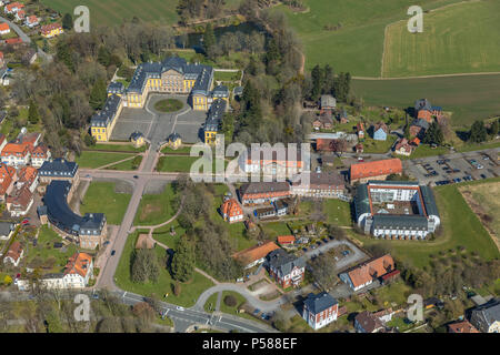 Residenzschloss Bad Arolsen, Bad Arolsen Schloss, WELCOME HOTEL BAD AROLSEN, Bad Arolsen, Landkreis Waldeck-Frankenberg, Hessen, Deutschland, DEU, Europa, AE Stockfoto