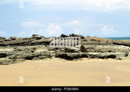 Pedra Oca Strand, Nísia Floresta, Rio Grande do Norte, Brasilien Stockfoto