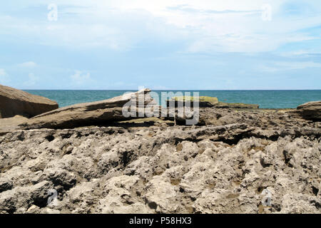 Pedra Oca Strand, Nísia Floresta, Rio Grande do Norte, Brasilien Stockfoto