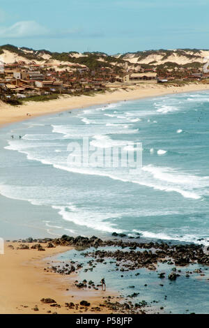 Baia dos Golfinhos, Tibau do Sul, Rio Grande do Norte, Brasilien Stockfoto