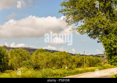 Landschaft Landschaften im Val d'Agri, Basilicata, Italien Stockfoto