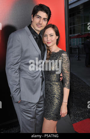 Brandon Routh, Courtney Ford Ankunft in True Blood Season 6 Premiere Arclight Theater in Los Angeles. a Brandon Routh, Courtney Ford 113 - - - - - - - - - - - - - Red Carpet Event, Vertikal, USA, Filmindustrie, Prominente, Fotografie, Bestof, Kunst, Kultur und Unterhaltung, Topix Prominente Fashion/Vertikal, Besten, Event in Hollywood Leben - Kalifornien, Roter Teppich und backstage, USA, Film, Stars, Film Stars, TV Stars, Musik, Promis, Fotografie, Bestof, Kunst, Kultur und Unterhaltung, Topix, Vertikal, Familie von aus dem Jahr 2013, Anfrage tsuni @ Gamm Stockfoto