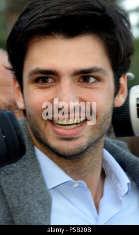 Amber Lounge Unite Fashion Show während des Grand Prix von Monaco im Beach Plaza Hotel bietet: Carlos Sainz Wo: Monte Carlo, Monaco, wenn: 25. Mai 2018 Credit: Pat Denton/WENN.com Stockfoto