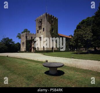 VISTA. Lage: PAZO DE MEIRAS, La Coruña, Spanien. Stockfoto