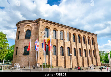 Die Basilika von Konstantin oder Aula Palatina in Trier, Deutschland Stockfoto