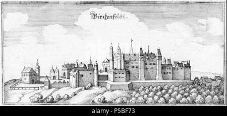 N/A. Englisch: Birkenfeld Schloss English: Schloss Birkenfeld. 1645. Matthäus Merian (1593 - 1650) Alternative Namen Matthäus Merian der Ältere; Matthaeus Merian; Matthias Merian Beschreibung Schweizer Kupferstich Kupferstecher und Verleger Geburtsdatum / Tod am 22. September 1593 vom 19. Juni 1650 Ort der Geburt / Todes Basel Bad Schwalbach Arbeitsort Schweiz (Zürich, Basel), in Frankreich (Nancy, Paris), Niederlande, Deutschland (Straßburg, Augsburg, Stuttgart, Oppenheim, Frankfurt) Kontrolle: Q 57968 VIAF: 32000392 ISNI: 0000 0001 2126 6236 ULAN: 500010137 50035966 LCCN: n NLA: 35706082 WorldCat 2 Stockfoto