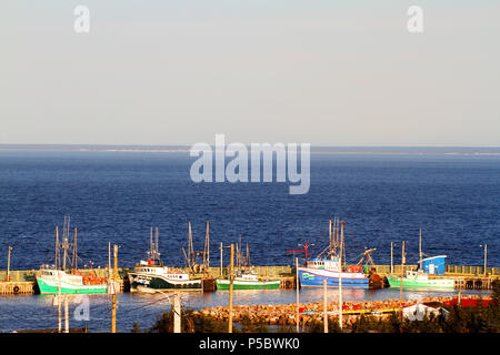 Fischerdorf oder Red Bay, Labrador Coastal Drive 510 N, Neufundland, Labrador, Kanada Stockfoto