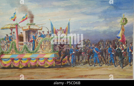 275 Carol Popp de Szathmari - Cortegiul caretaşilor Stockfoto