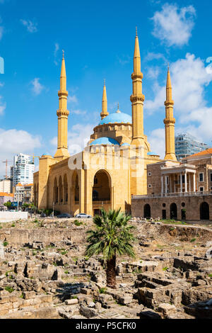 Mohammed al-Amin Moschee in Beirut, Libanon Stockfoto