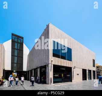 Die Außenseite des neuen modernen Beirut Souks Einzelhandelsentwicklung in der Innenstadt von Beirut, Libanon Stockfoto