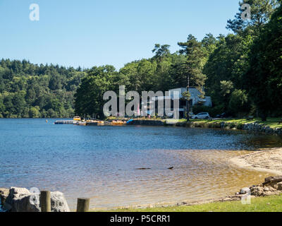 Anse de Sordan auf der Lac Fourneau, Bretagne Stockfoto