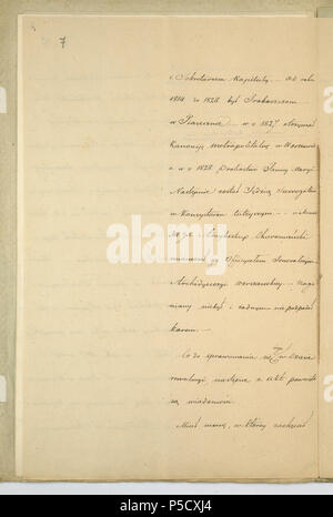 68 AGAD Zapiski sporządzone w Komisji Spraw Wewnętrznych Rządowej i Duchownych dotyczące patriotycznej postawy ks. Antoniego Kotowskiego 7 Stockfoto