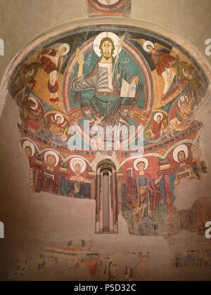 N/A. Englisch: Apsis Sant Climent de Taül, ca 1123. 28. September 2011. David Monniaux 170 Barcelona MNAC P 1290661 Stockfoto