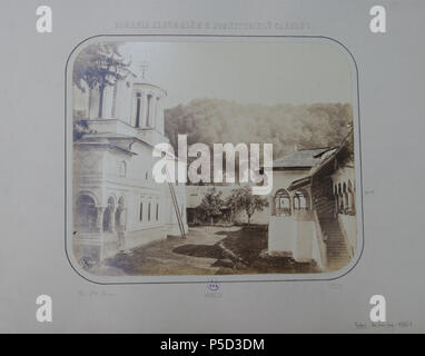 275 Carol Popp de Szathmari - Biserica Mânăstirii Horezu Stockfoto