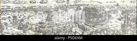 247 Buda im Jahre 1541 - von Erhardt Schön von 1542 Stockfoto