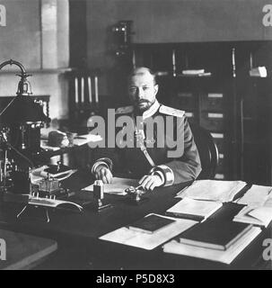 N/A. Englisch: Daniil Vassilievich Drachevsky (1858-1918), war ein russischer Major General; St. Petersburgs Gouverneur bei der 1907-1914. 1908. : (1858 - 1918) -,, (1907-1914). 1908. . 1908. 411 Daniil Vassilievich Drachevsky, von Bulla's Studio (1908) Stockfoto