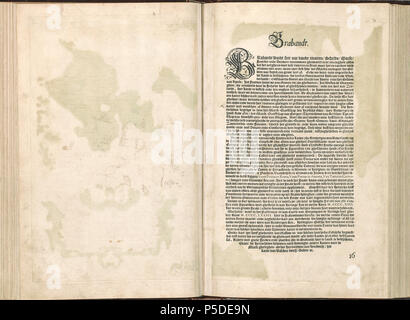 Latina: Theatrum Orbis Terrarum Nederlands: Theater, oft Toonneel des aerdt - bodems; waer inne te siene sijn de landt - Tafelen van de geheele weerelt: met een Corte verclaringe der seluer. . Nederlands: Plaat' 030 bv-031 Ar'uit de Atlas Ortelius van Abraham Ortelius. Oorspronkelijke druk ist uit 1571 aanvullingen uit 1573, 1579 en 1584. Zie voor de komplette Geschichte hier. Englisch: Platte '030 bv-031 ar' aus dem Atlas von Ortelius, Abraham Ortelius. Originalausgabe von 1571 mit Ergänzungen von 1573, 1579 und 1584. Vollständige Beschreibung dieser Arbeit (in Niederländisch) finden Sie hier. . Zwischen 1571 ein Stockfoto
