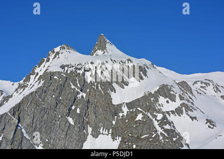 Die Grand Golliat in Italien ab dem Grand St Bernard Pass an der Grenze zur Schweiz Stockfoto