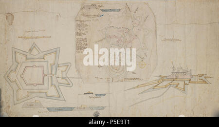 N/A. English: "Perspectivistische Zeichnung des Schloßes und Festung Delmenhorst". Zeichnung von Peter Becker 1647. 19 August 2014, 20:12:37. Peter Becker 1647 554 FestungDelmenhorstBecker Stockfoto