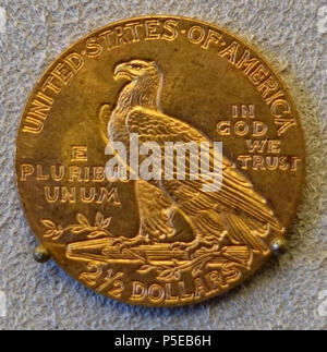 N/A. Englisch: Ausstellung im Bode-Museum, Berlin, Deutschland. Diese Arbeit ist in der Weil der Künstler vor mehr als 100 Jahren starb. Wurde die Fotografie im Museum ohne Einschränkung erlaubt. 12 November 2014, 09:13:04. Daderot 33 2,5 Dollar, Vereinigte Staaten von Amerika, 1929 - Bode-Museum - DSC 02638 Stockfoto