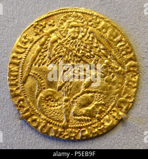 N/A. Englisch: Ausstellung im Bode-Museum, Berlin, Deutschland. Diese Arbeit ist in der Weil der Künstler vor mehr als 100 Jahren starb. Wurde die Fotografie im Museum ohne Einschränkung erlaubt. 12 November 2014, 09:31:52. Daderot 101 Engel, Heinrich VII., 1489-1493 - Bode-Museum - DSC 02745 Stockfoto