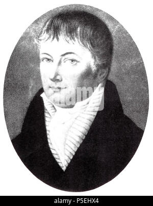N/A. Carl Friedrich Justus Emil von Ibell, auch Karl von Ibell (* 29. Oktober 1780 in Wehen (Taunusstein); † 6. Oktober 1834 in Bad Nauheim) Krieg Amtmann, als Regierungspräsident des Herzogtums Nassau; danach Regierungspräsident der Landgrafschaft Hessen-Homburg. Vor 1834. Unbekannt 272 Carl Friedrich Emil von ibell Stockfoto