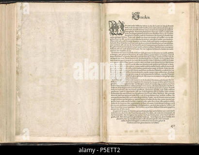 Latina: Theatrum Orbis Terrarum Nederlands: Theater, oft Toonneel des aerdt - bodems; waer inne te siene sijn de landt - Tafelen van de geheele weerelt: met een Corte verclaringe der seluer. . Nederlands: Plaat' 073 bv-074 Ar'uit de Atlas Ortelius van Abraham Ortelius. Oorspronkelijke druk ist uit 1571 aanvullingen uit 1573, 1579 en 1584. Zie voor de komplette Geschichte hier. Englisch: Platte' 073 bv-074 ar' aus dem Atlas von Ortelius, Abraham Ortelius. Originalausgabe von 1571 mit Ergänzungen von 1573, 1579 und 1584. Vollständige Beschreibung dieser Arbeit (in Niederländisch) finden Sie hier. . Zwischen 1571 ein Stockfoto