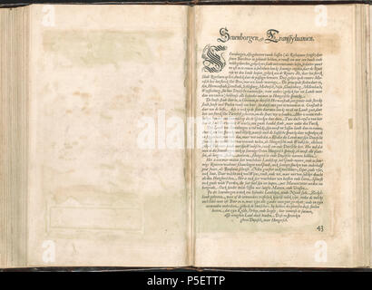 Latina: Theatrum Orbis Terrarum Nederlands: Theater, oft Toonneel des aerdt - bodems; waer inne te siene sijn de landt - Tafelen van de geheele weerelt: met een Corte verclaringe der seluer. . Nederlands: Plaat' 079 bv-080 Ar'uit de Atlas Ortelius van Abraham Ortelius. Oorspronkelijke druk ist uit 1571 aanvullingen uit 1573, 1579 en 1584. Zie voor de komplette Geschichte hier. Englisch: Platte' 079 bv-080 ar' aus dem Atlas von Ortelius, Abraham Ortelius. Originalausgabe von 1571 mit Ergänzungen von 1573, 1579 und 1584. Vollständige Beschreibung dieser Arbeit (in Niederländisch) finden Sie hier. . Zwischen 1571 ein Stockfoto