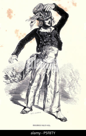 N/A. Abbildung: Le Juif Errant. 1845. Paul Gavarni (1804 - 1866) Alternative Namen Chevalier, Hippolyte [name] Beschreibung französische Karikaturist, Maler und Illustrator Datum der Geburt / Tod 13. Januar 1804 23. November 1866 Ort der Geburt / Todes Paris Auteuil Arbeitsort Paris Authority control: Q 1074290 VIAF: 100173039 ISNI: 0000 0001 2145 0826 ULAN: 500006992 81098848 LCCN: n NLA: 35351750 WorldCat Stiche von Besten, Leloir, Hotel und Régnier. 384 Couche-tout-nu Gavarni Stockfoto