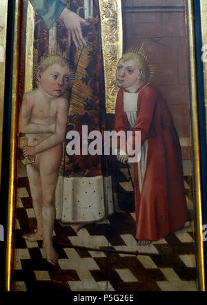 N/A. Englisch: Malerei in St. Sebald Kirche, Nürnberg, Deutschland. 22 Oktober 2016, 08:23, 34. 88 Daderot Altar Detail - St. Sebald Kirche Nürnberg, Deutschland - DSC 01948 Stockfoto