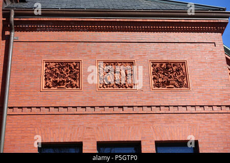 N/A. Englisch: Belmont Rathaus - Belmont, Massachusetts, USA. 26 Februar 2017, 12:37:34. Daderot 185 Belmont Rathaus - Belmont, MA-DSC 07857 Stockfoto