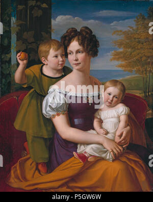 N/A. Englisch: Alexandrine von Mecklenburg und ihre Kinder Öl auf Leinwand 115 x 91 cm ca. 1825. ca. 1825. Friedrich Wilhelm Schadow (1788-1862) Alternative Namen Friedrich Wilhelm von Schadow Beschreibung Deutsche Maler, Universität Lehrer und Künstler Geburtsdatum / Tod 6. September 1788 vom 19. März 1862 Lage der Geburt / Tod Berlin Düsseldorf Standort Berlin, Rom Düsseldorf Authority control: Q 550815 VIAF: 42633460 ISNI: 0000 0000 8121 8044 ULAN: 500003574 LCCN: n 96002038 WGA: SCHADOW, Wilhelm von WorldCat 82 Alexandrine von Mecklenburg und ihre Kinder, von Friedrich Wilhel Stockfoto