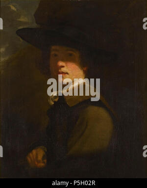 N/A. Englisch: Self Portrait von Joshua Reynolds, Öl auf Leinwand, 76,2 bis 63,5 cm. Joshua Reynolds (1723-1792) Alternative Namen: Sir Joshua Reynolds Beschreibung britische Maler Geburtsdatum / Tod 16. Juli 1723 23. Februar 1792 Ort der Geburt / Todes Berkswell London Arbeiten Ort London, Welshpool, Italien Authority control: Q 194402 VIAF: 27081216 ISNI: 0000 0001 0881 5237 ULAN: 500004539 84168483 LCCN: n NLA: 35449606 WorldCat 4 "Self Portrait" von Joshua Reynolds, Öl auf Leinwand, 76,2 bis 63,5 cm Stockfoto