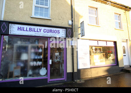 Fivemiletown, County Fermanagh, Nordirland Großbritannien. 3. November 2013. Straßenszenen in der Stadt Fivemiletown Stockfoto