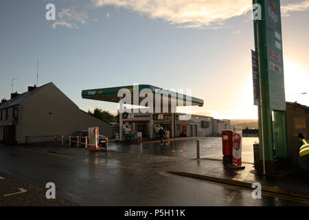 Fivemiletown, County Fermanagh, Nordirland Großbritannien. 3. November 2013. Straßenszenen in der Stadt Fivemiletown Stockfoto