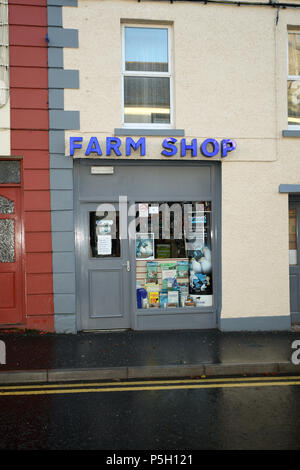 Fivemiletown, County Fermanagh, Nordirland Großbritannien. 3. November 2013. Straßenszenen in der Stadt Fivemiletown Stockfoto