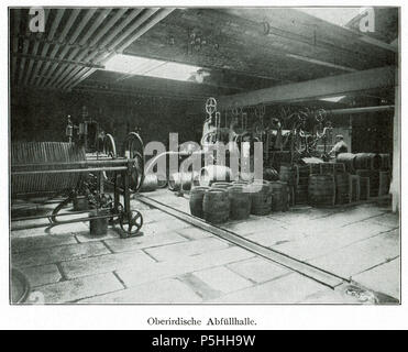 230 Brauerei Sternburg (Lützschena), Abfüllhalle, um 1907 Stockfoto