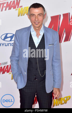 Shaun Toub Teilnahme an der 'Ant-Man und die Wespen" Weltpremiere auf El Capitan Theatre am 25. Juni 2018 in Los Angeles, Kalifornien. Stockfoto