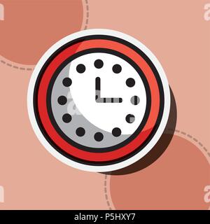 Logistik Uhrzeit Business customer service Vector Illustration Stock Vektor