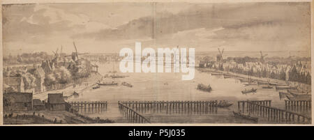 N/A. Deutsch: Beschreibung Buyten Amstel t Amsterdam gezicht vanaf Het bolwerk oostelijk Bij de zuidelijke Blauwbrug in Richting. Vóór de Vierde stadsuitleg Situatie van 1664. Documenttype tekening Vervaardiger Rademaker, Abraham (1675-1735) Collectie Collectie Atlas Dreesmann Datering 1700 Ca. t/m 1730 Ca. Geografische naam Amstel Inventarissen Http://archief.amsterdam/archief/10094 Afbeeldingsbestand 010094001494. 1700 Ca. t/m1730 Ca.. Rademaker, Abraham (1675-1735) 54 Abraham Rademaker, Afb 010094001494 Stockfoto