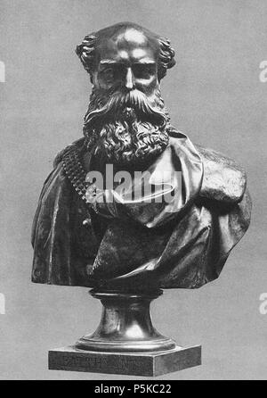 N/A. Englisch: Plastische Bild von Lajos Battyhany ein Werk der ungarischen Bildhauer Károly Alexy in den 1840er Jahren. Arbeit: c 1840. Arbeit: Károly Alexy 83 Alexy Skulptur Stockfoto