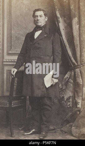 76 Album des Députés au Corps Législatif entre 1852-1857 - Godard-Desmarest Stockfoto