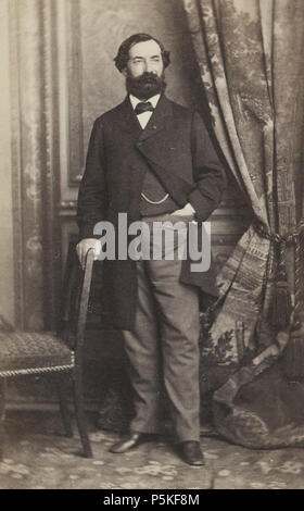 76 Album des Députés au Corps Législatif entre 1852-1857 - Le Comte Stockfoto