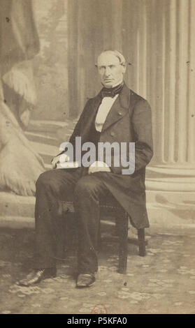 76 Album des Députés au Corps Législatif entre 1852-1857 - Mercier Stockfoto