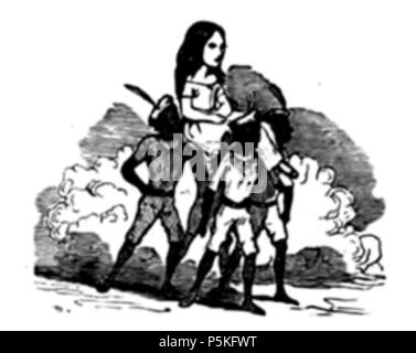 79 Aleksander Dumas - Historja Dziadka do orzechów str 153 Stockfoto