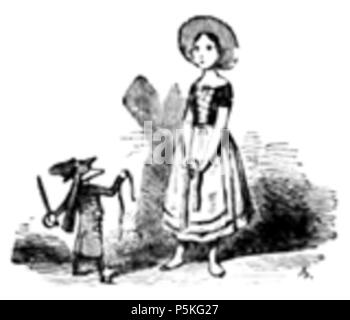 79 Aleksander Dumas - Historja Dziadka do orzechów Str 55 Stockfoto