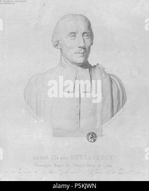 100 André-Claude Dussaussoy (1755-1820) Stockfoto